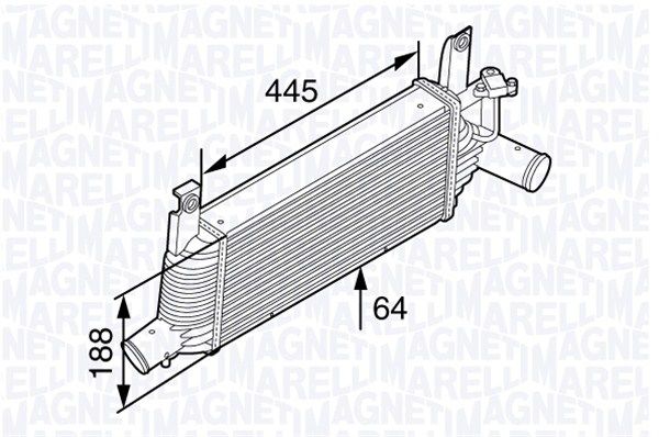 MAGNETI MARELLI Интеркулер 351319202240